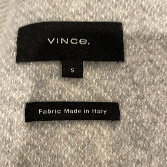 Beautiful Vince Casual Jacket Men Small Soft Gray Italian Fabric - Picture 3 of 7